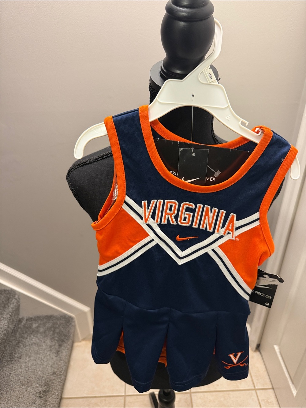 University of Virginia Cavaliers toddler cheer dress